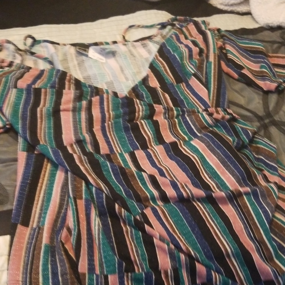 Beautiful blouse with spaghetti stings
